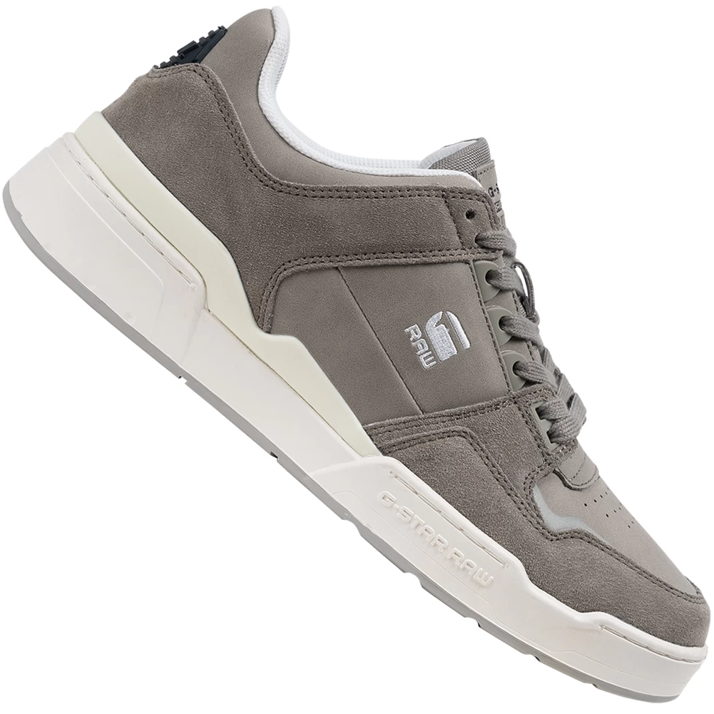 G-STAR RAW ATTACC POP Hombre Sneakers De Piel 2212 040504 LGRY-NVY