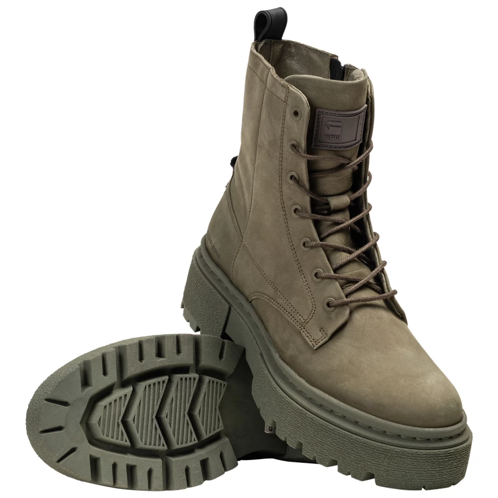 G-STAR RAW KAFEY Performance High Lace Mujer Botas 2241 021832 OLV - Imagen 2