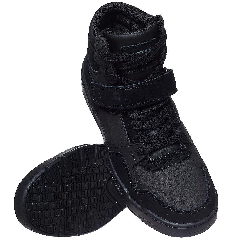 G-STAR RAW ATTACC TNL Mid Mujer Sneakers De Piel 2241 040721 NEGRO - Imagen 2