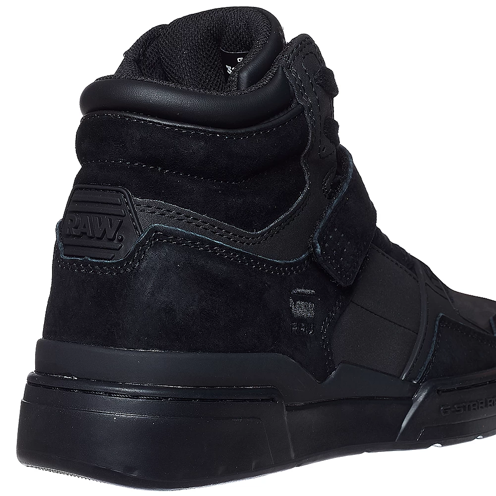 G-STAR RAW ATTACC TNL Mid Mujer Sneakers De Piel 2241 040721 NEGRO - Imagen 4
