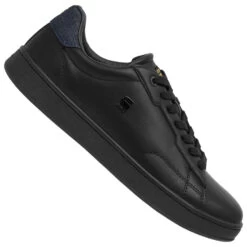 G-STAR RAW CADET Denim Hombre Sneakers De Piel 2242 002521 NEGRO