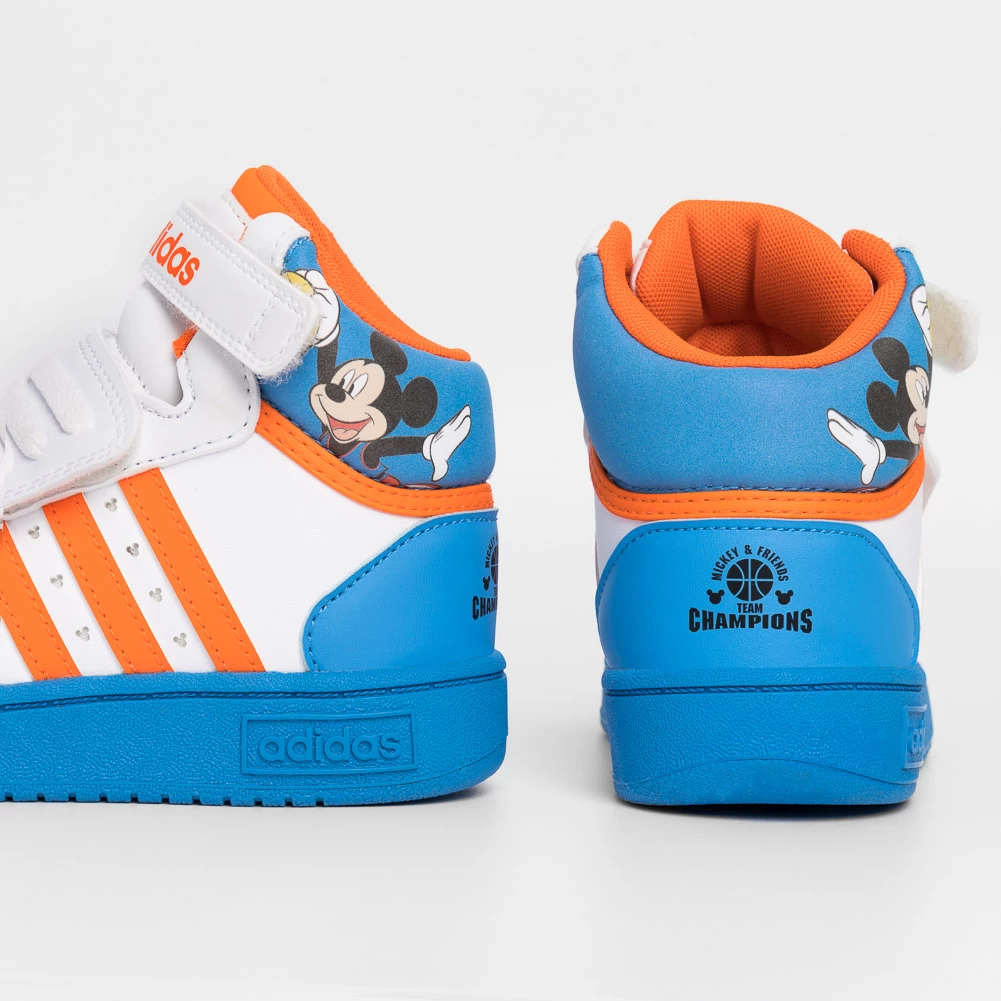 Adidas X Disney Mickey Maus Mid Hoops 3.0 Bebé / Niño Sneakers GY6633 - Imagen 2
