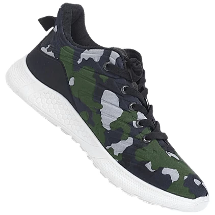 BRAVE SOUL Blue Camouflage Hombre Sneakers MFW RENO