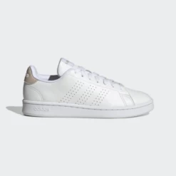 Zapatillas Adidas Advantage Blanco Marrón Mujer