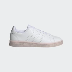 Zapatillas Adidas Advantage Blanco Rosa Mujer