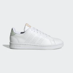 Zapatillas Adidas Advantage Blanco Verde Mujer