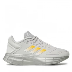 Zapatillas Adidas Duramo 10 Gris Amarillo Mujer