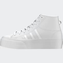 Zapatillas Adidas Niza Platform Mid Blanco Mujer