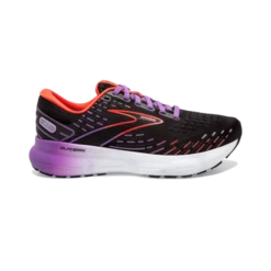 Zapatillas Brooks Glycerin 20 Negro Naranja Morado Mujer