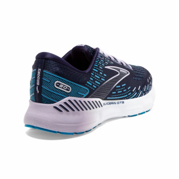 Zapatillas Brooks Glycerin GTS 20 Azul Mujer - Imagen 4