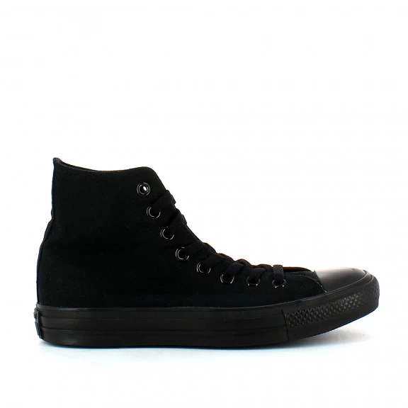 Zapatillas Converse All Star Hi Negro Monocolor Unisex