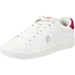 Zapatillas Fila Crosscourt 2 F Low Blanco Fucsia Mujer