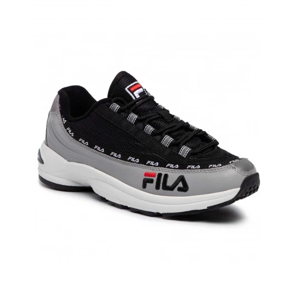 Zapatillas Fila DSTR97 Gris Negro Mujer - Imagen 4