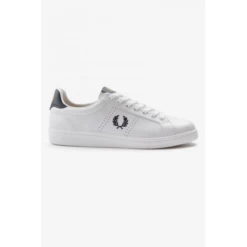 Zapatillas Fred Perry B721 Leather Blanco Azul Hombre