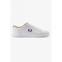 Zapatillas Fred Perry Baseline Leather Blanco Hombre