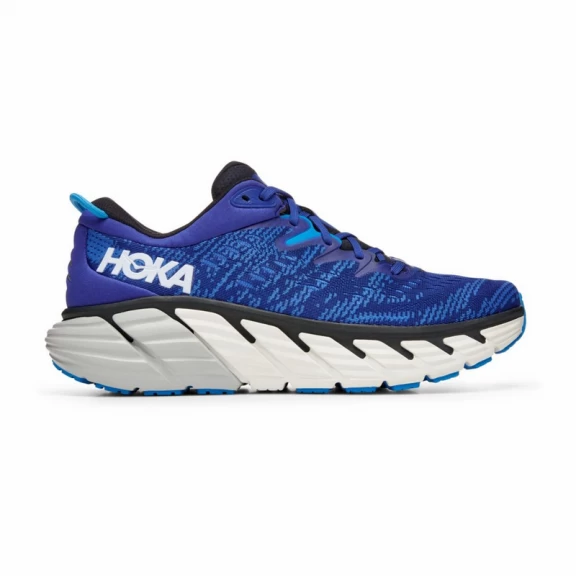 Zapatillas Hoka Gaviota 4 Azul Blanco Hombre