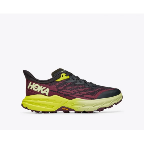 Zapatillas Hoka Speedgoat 5 Berenjena Lima Mujer - Imagen 7