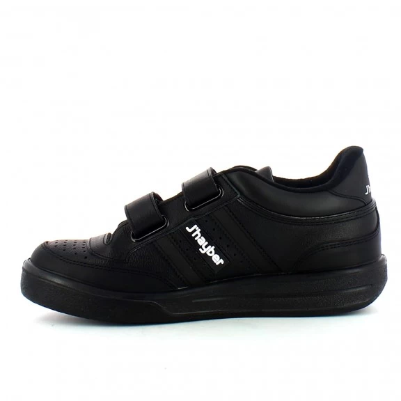 Zapatillas J Hayber Olimpia Negro Blanco Hombre - Imagen 3