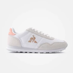 Zapatillas Le Coq Sportif Astra Blanco Dorado Rosa Mujer