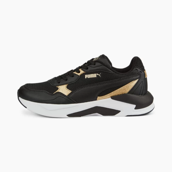 Zapatillas Puma X-Ray Speed Lite Distressed Negro Oro Mujer - Imagen 2