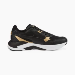 Zapatillas Puma X-Ray Speed Lite Distressed Negro Oro Mujer