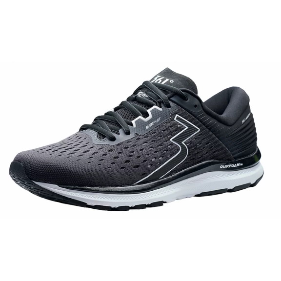 Zapatillas Running 361º Meraki 4 Gris Oscuro Hombre - Imagen 2