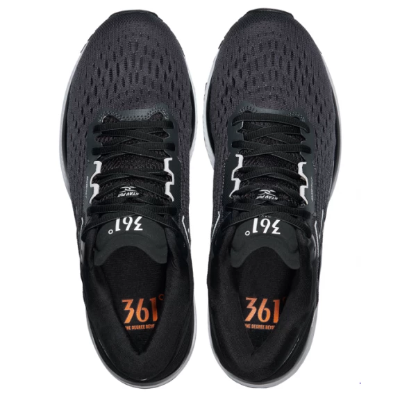 Zapatillas Running 361º Meraki 4 Gris Oscuro Hombre - Imagen 3