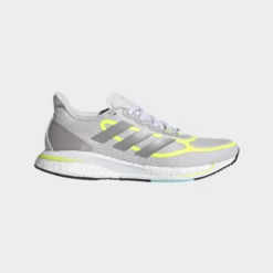 Zapatillas Running Adidas Supernova Gris Mujer