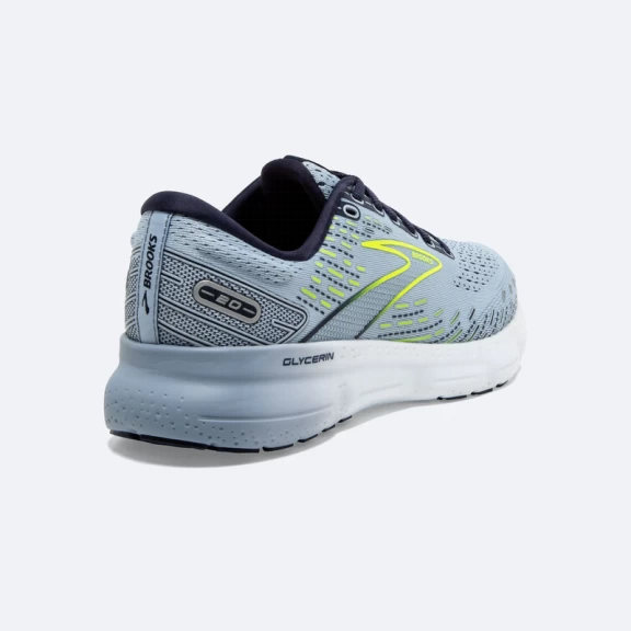 Zapatillas Running Brooks Glycerin 20 Celeste Azul Mujer - Imagen 4