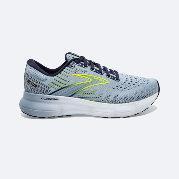 Zapatillas Running Brooks Glycerin 20 Celeste Azul Mujer