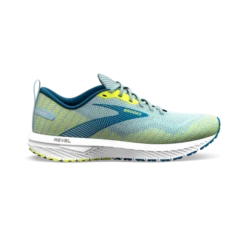 Zapatillas Running Brooks Revel 6 Azul Claro Amarillo Hombre