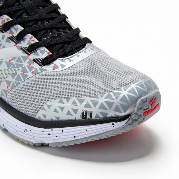Zapatillas Running Cushion Kelme Barcelona Plata Mujer - Imagen 3