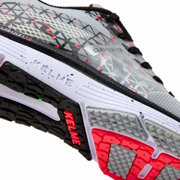 Zapatillas Running Cushion Kelme Barcelona Plata Mujer - Imagen 4
