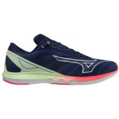Zapatillas Running Mizuno Wave Shadow 5 Azul Verde Hombre