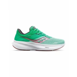 Zapatillas Running Saucony Ride 16 Verde Mujer