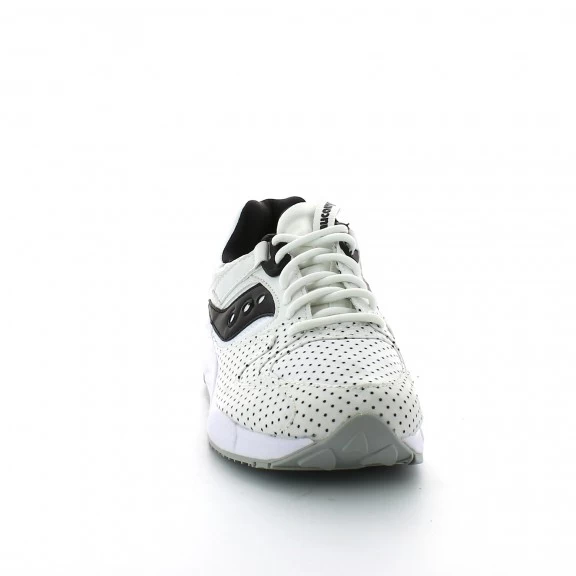 Zapatillas Saucony Grid 9000 Blanco Lunares Negro Hombre - Imagen 4