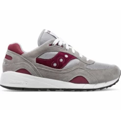 Zapatillas Saucony Shadow 6000 Gris Burdeos Hombre