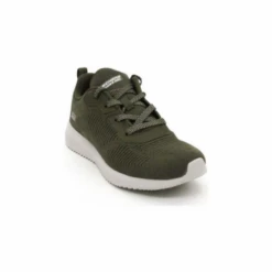 Zapatillas Skechers Bobs Squad Verde Oliva Mujer