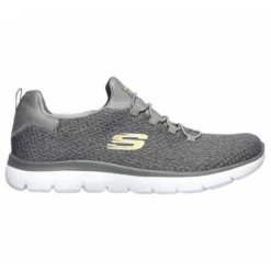 Zapatillas Skechers Summits Bright Brezel Gris Mujer