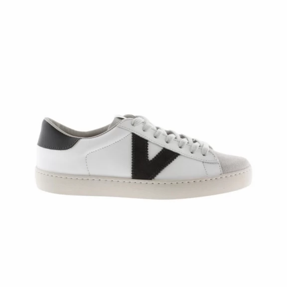 Zapatillas Victoria Canvas 1126142 Blanco Antracita Mujer